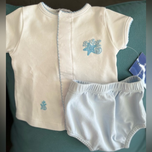 New Magnolia Baby 0-3M Set Pima Cotton - Picture 4 of 9